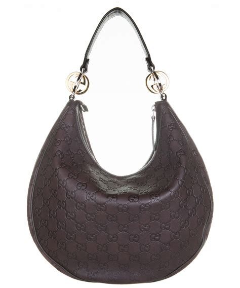 gucci handbag leather hobo guccissima|Gucci guccissima hobo bag.